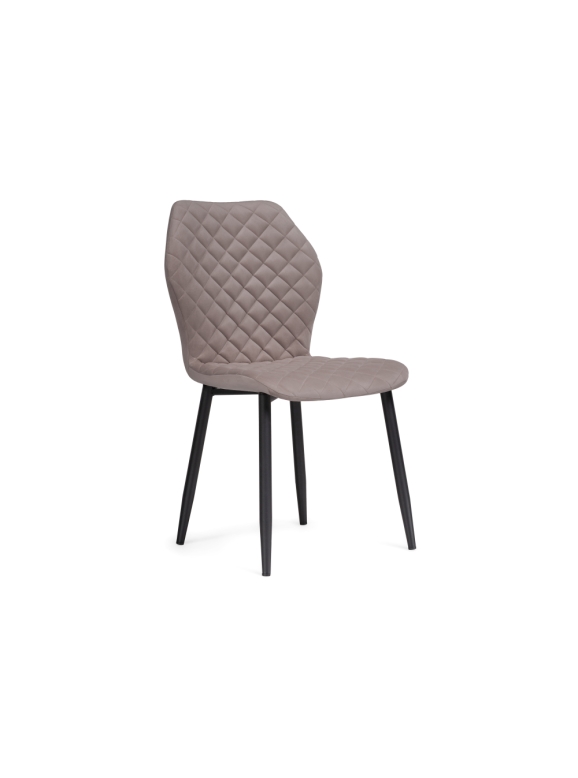 Стул на металлокаркасе Софи латте / черный