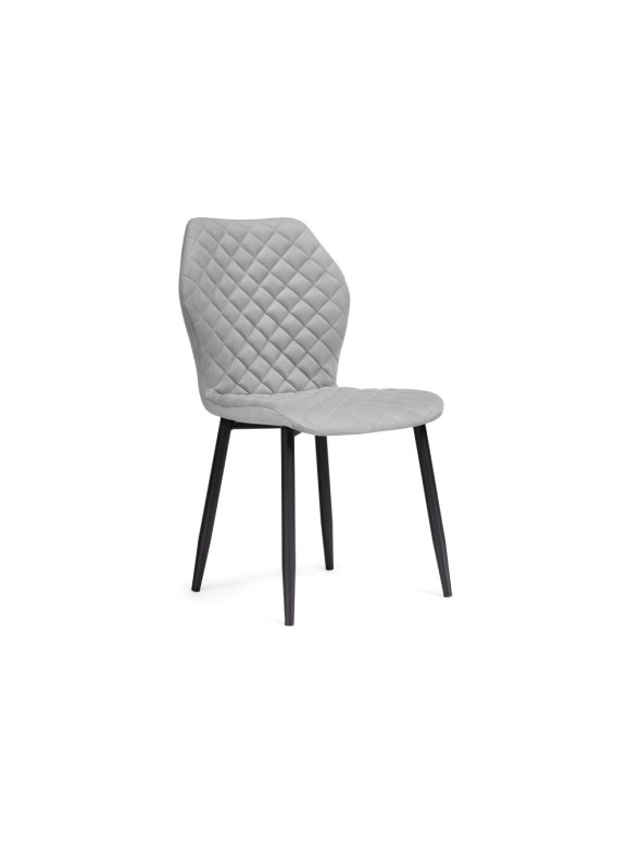 Стул на металлокаркасе Софи светло-серый / черный