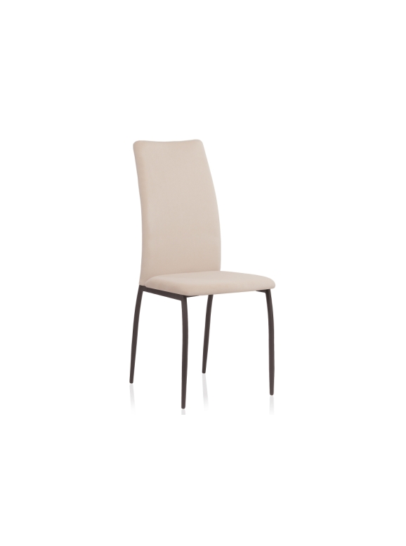 Стул на металлокаркасе Tod beige / black