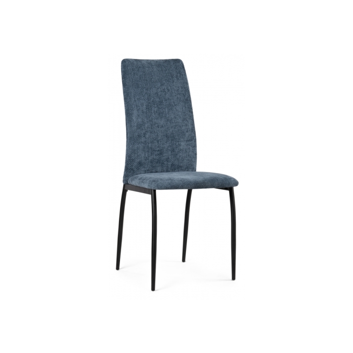 Стул на металлокаркасе Tod black / blue