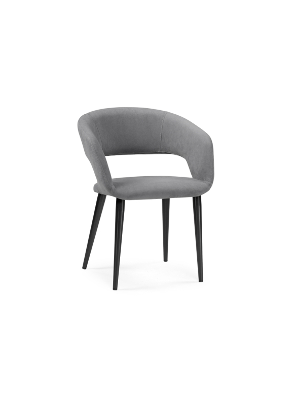 Стул на металлокаркасе Торган катания сильвер