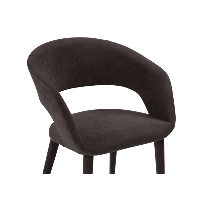 Стул на металлокаркасе Торган с чехлом катания эспрессо