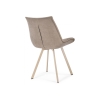 Стул на металлокаркасе Тува капучино / капучино