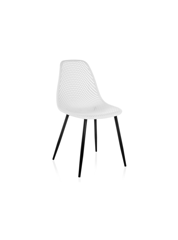 Стул на металлокаркасе Vero белый