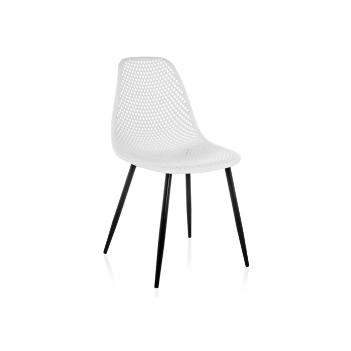 Стул на металлокаркасе Vero белый