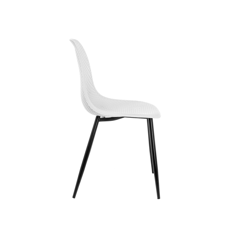 Стул на металлокаркасе Vero белый