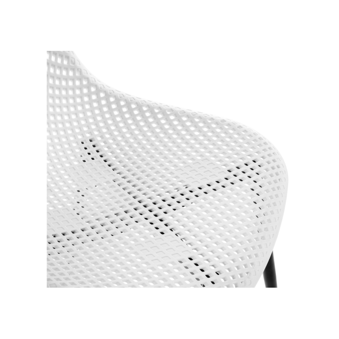 Стул на металлокаркасе Vero белый