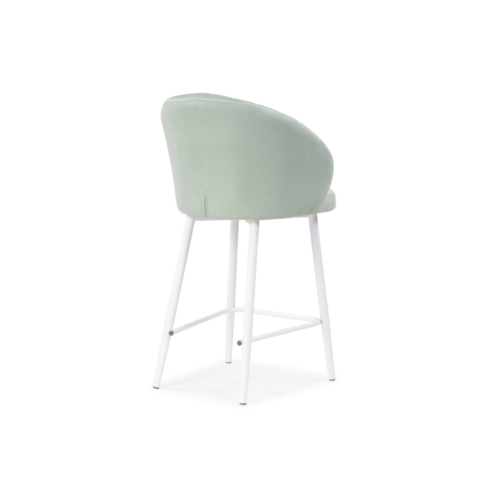 Полубарный стул Бэнбу velutto 14 / белый