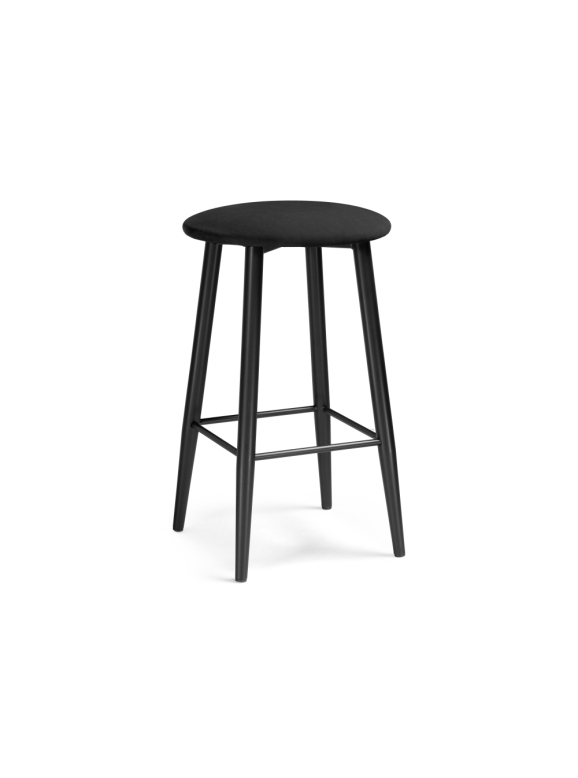 Барный стул Гангток катания блэк / черный матовый