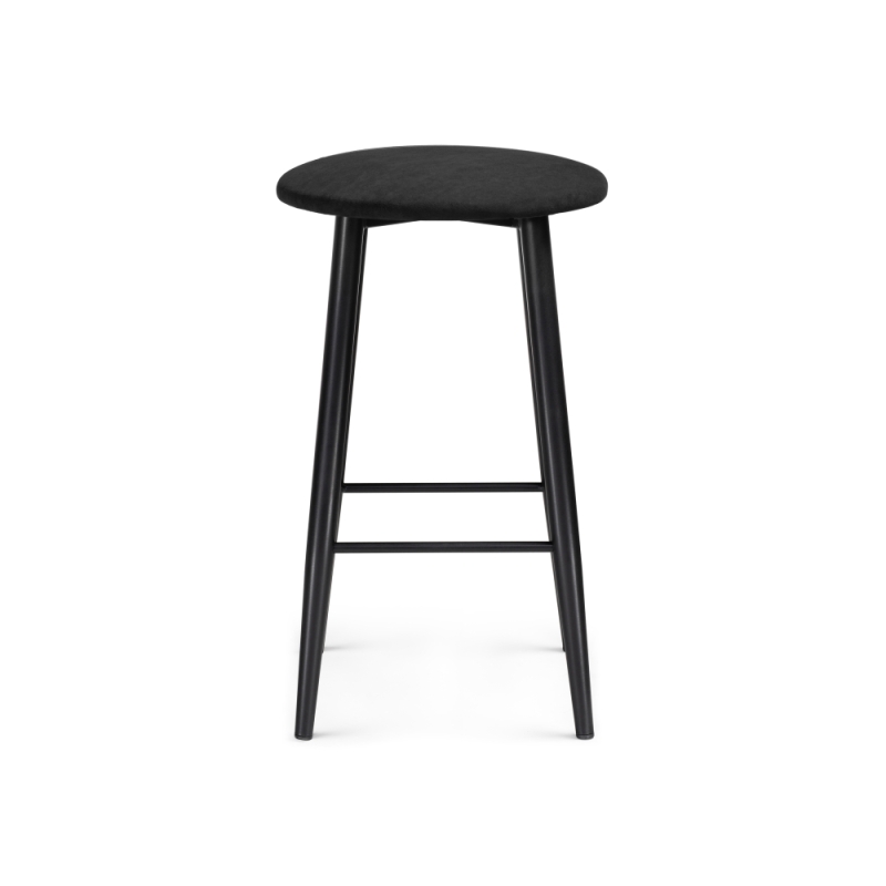 Барный стул Гангток катания блэк / черный матовый