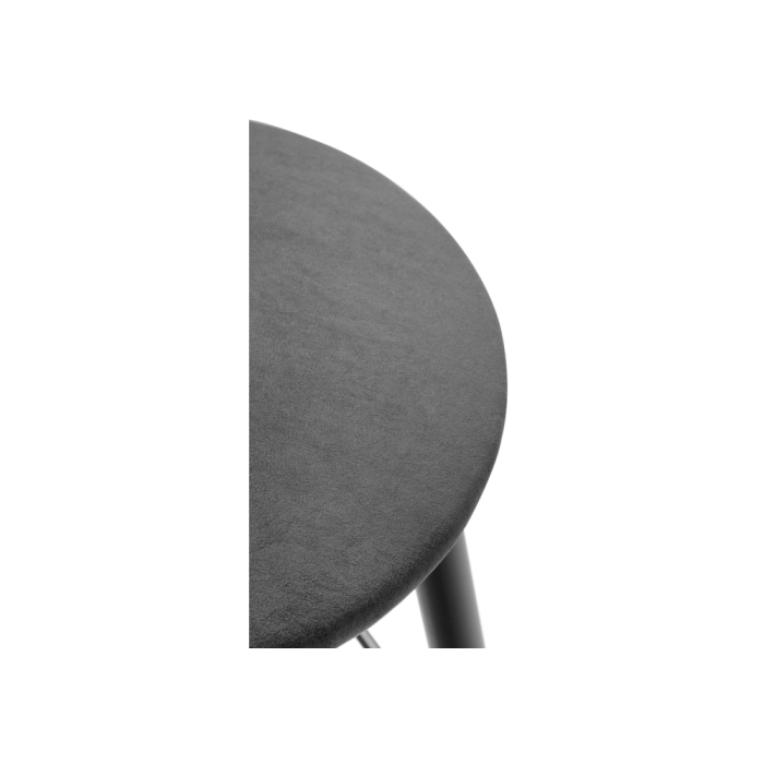 Барный стул Гангток катания графит / черный матовый