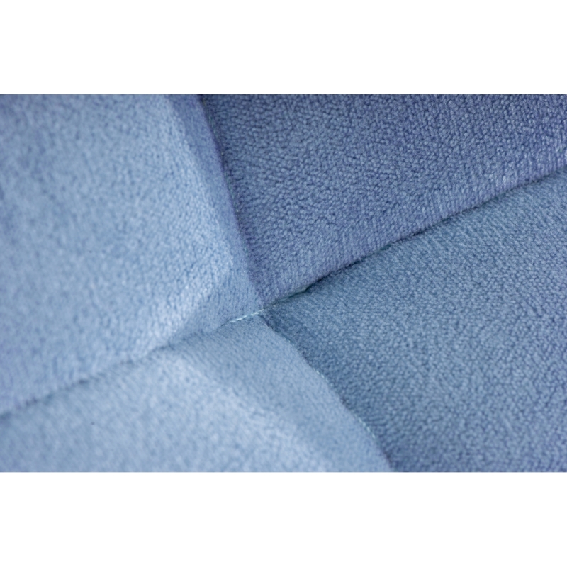 Барный стул Лофт катания дасти блю / белый матовый