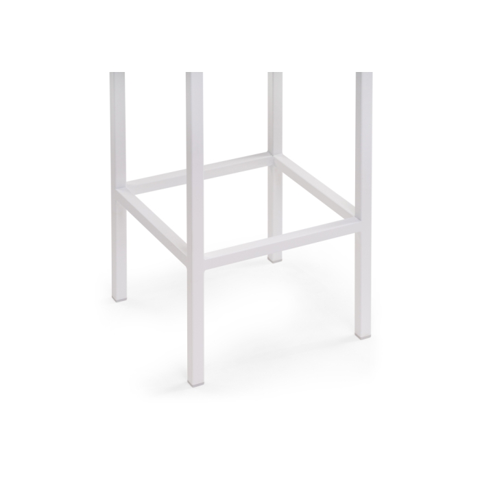 Барный стул Лофт катания минт / белый матовый