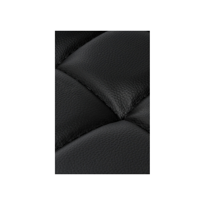 Барный стул Лофт кожзам d6 / черный матовый