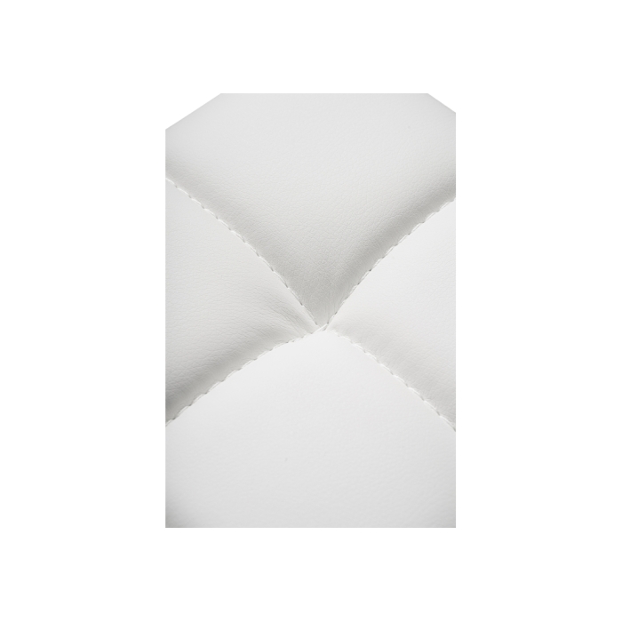 Барный стул Лофт линкольн белый / белый матовый