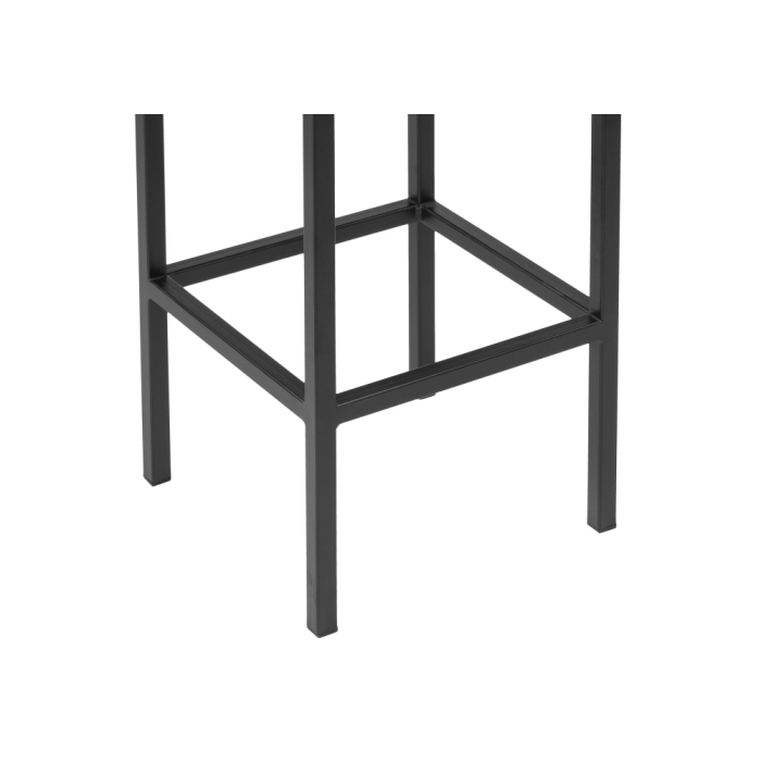 Барный стул Лофт ткань канди грей / черный матовый