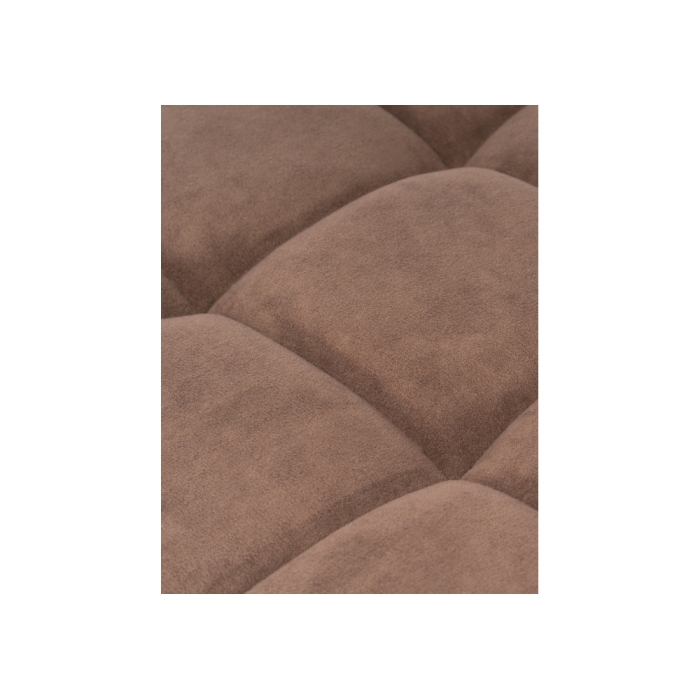 Барный стул Лофт ткань катания корица / черный матовый