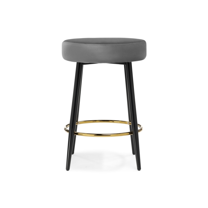 Барный стул Plato dark grey