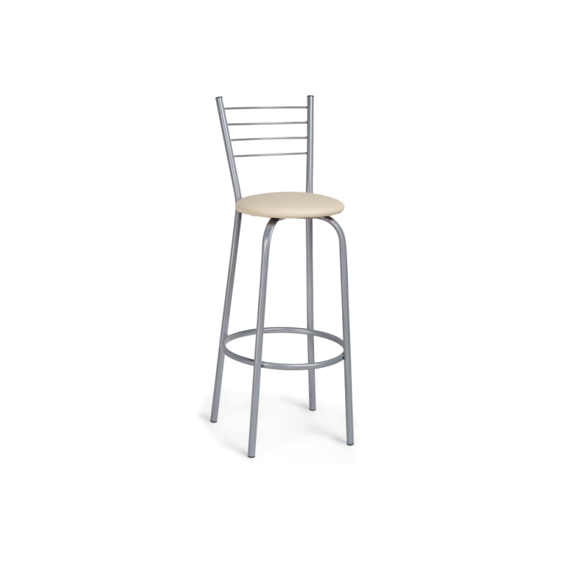  Барный стул Sadov ваниль в крапинку / светлый мусс