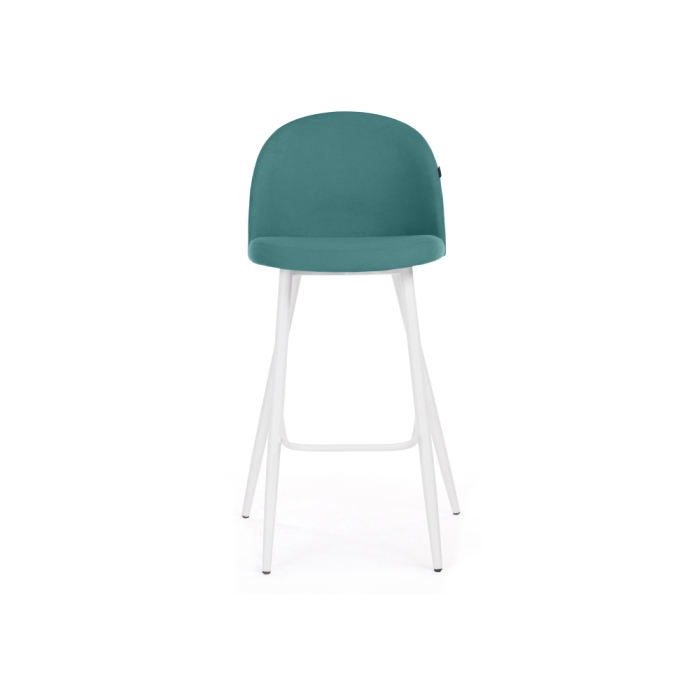 Барный стул Сондре бирюзовый / белый