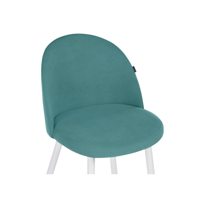 Барный стул Сондре бирюзовый / белый