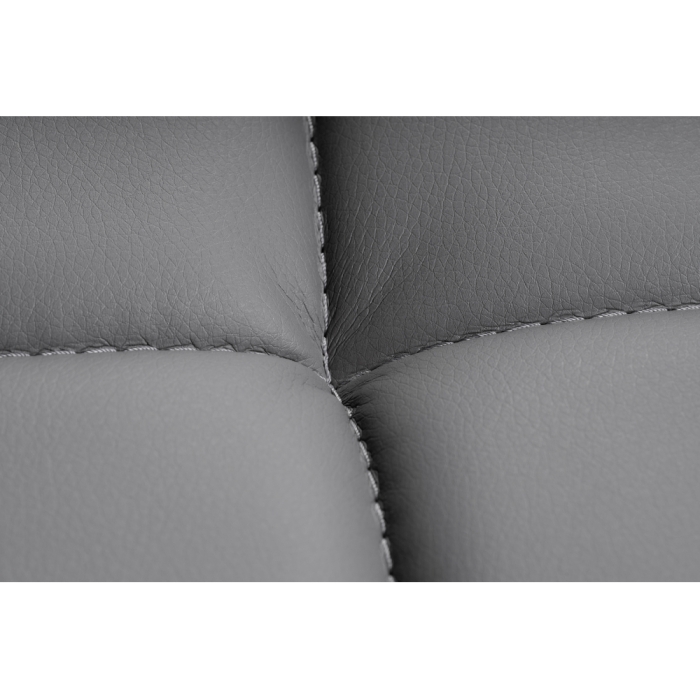 Полубарный стул Амаури темно-серый / черный матовый