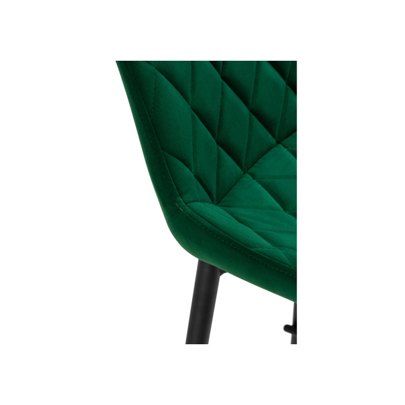 Полубарный стул Баодин Б/К зеленый / черный