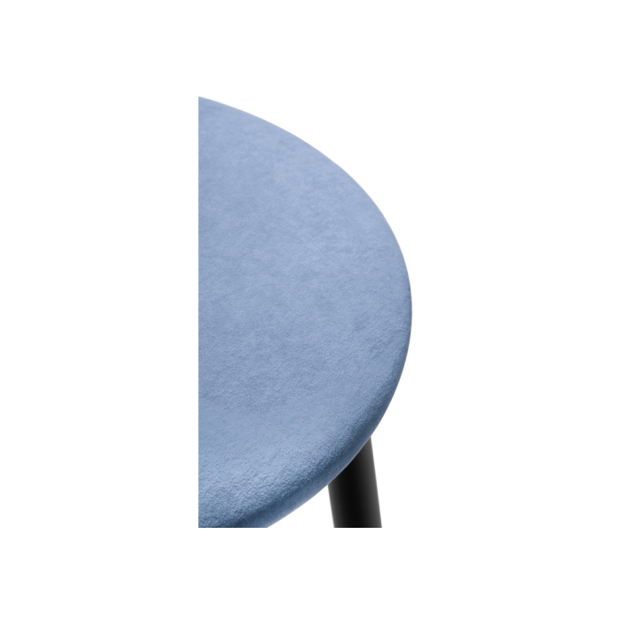 Полубарный стул Гангток катания дасти блю / черный матовый