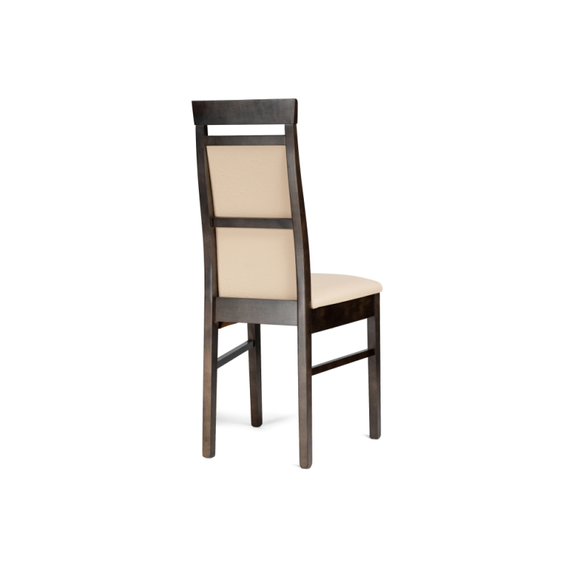 Деревянный стул Амиата орех / ваниль