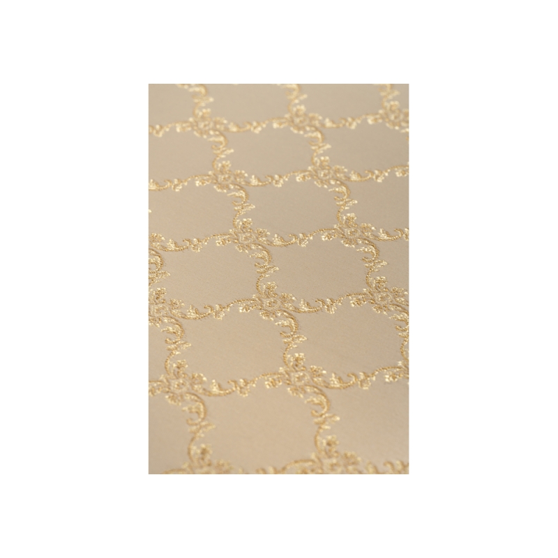 Деревянный стул Флавиан слоновая кость / золото