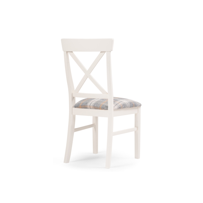 Деревянный стул Калатея слоновая кость / ткань Р19