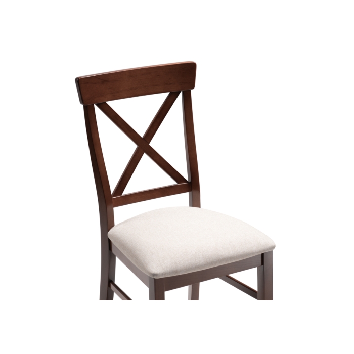 Деревянный стул Калатея вишня / ткань М22