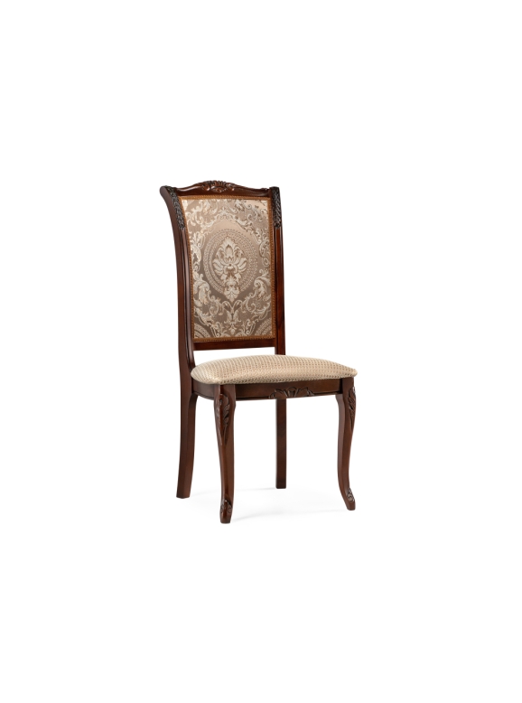 Деревянный стул Керия бежевый / вишня