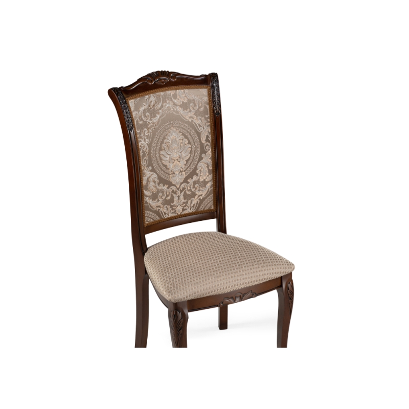 Деревянный стул Керия бежевый / вишня