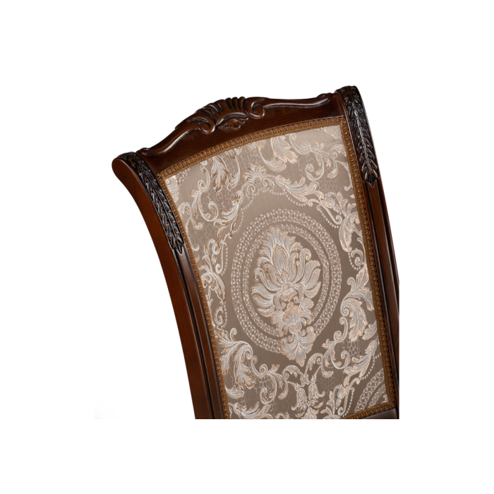 Деревянный стул Керия бежевый / вишня