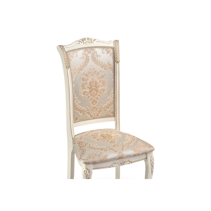 Деревянный стул Керия слоновая кость / ткань С65