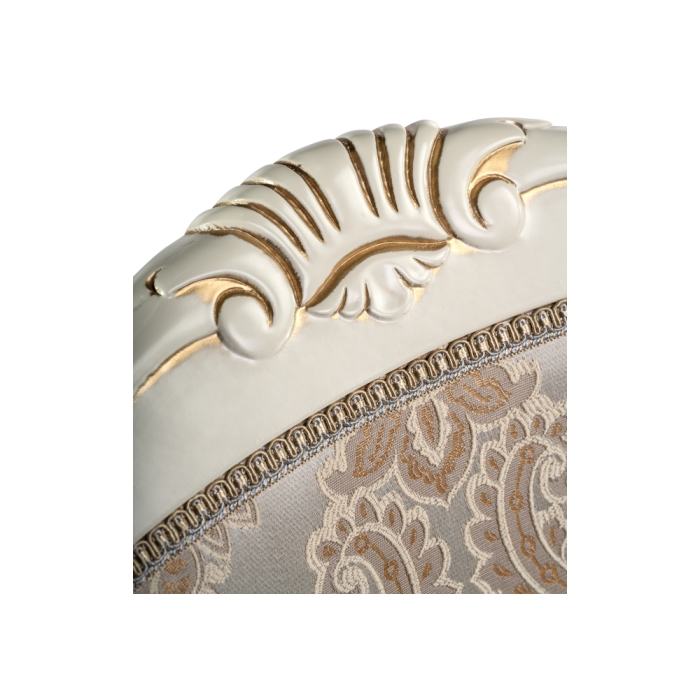 Деревянный стул Керия слоновая кость / ткань С65