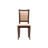 Деревянный стул Корнелл бежевый велюр / орех темный