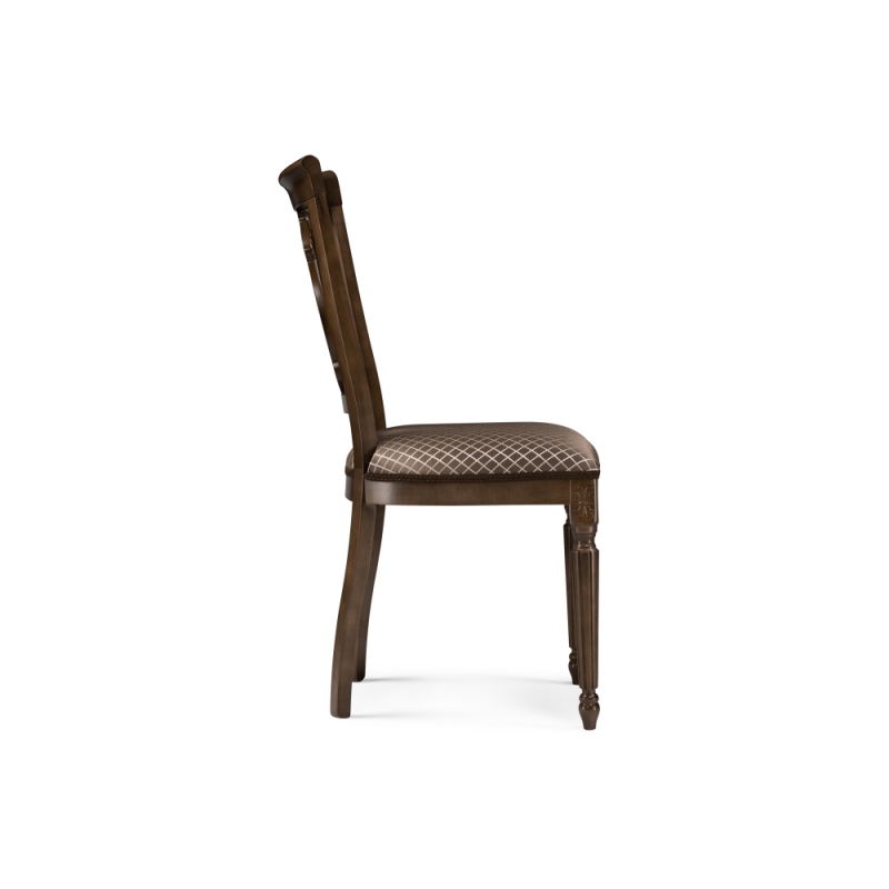 Деревянный стул Лино орех / ромб