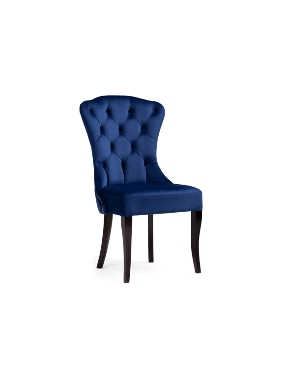 Деревянный стул Милано 1 синий / венге