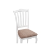Деревянный стул Виньетта белый / лайн белый люкс