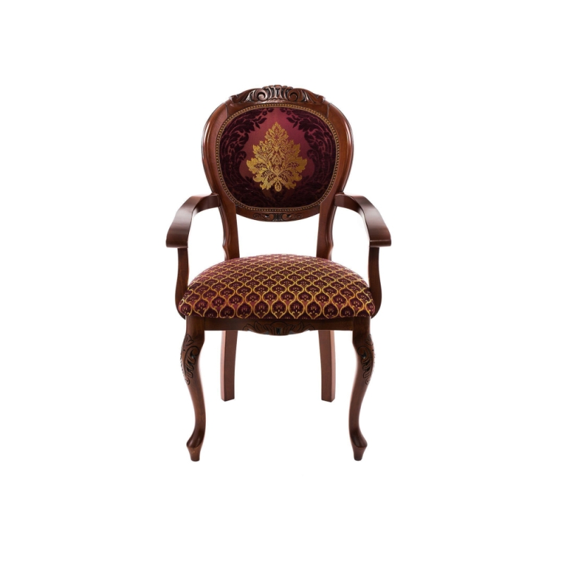 Кресло Adriano 2 вишня / патина