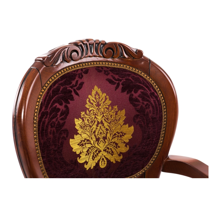 Кресло Adriano 2 вишня / патина