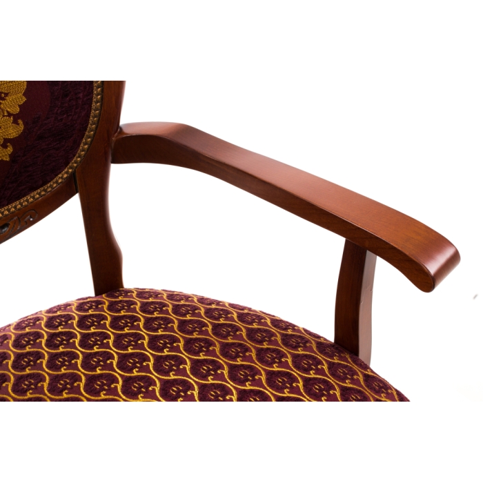 Кресло Adriano 2 вишня / патина