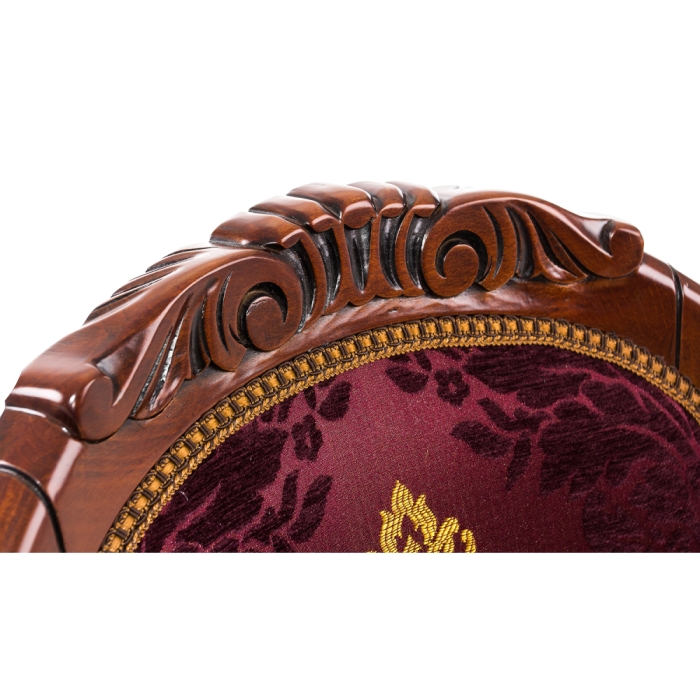 Кресло Adriano 2 вишня / патина