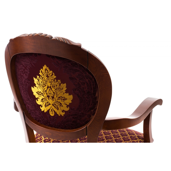 Кресло Adriano 2 вишня / патина