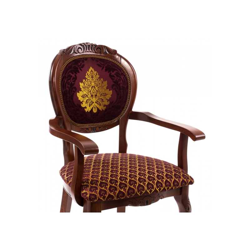 Кресло Adriano 2 вишня / патина