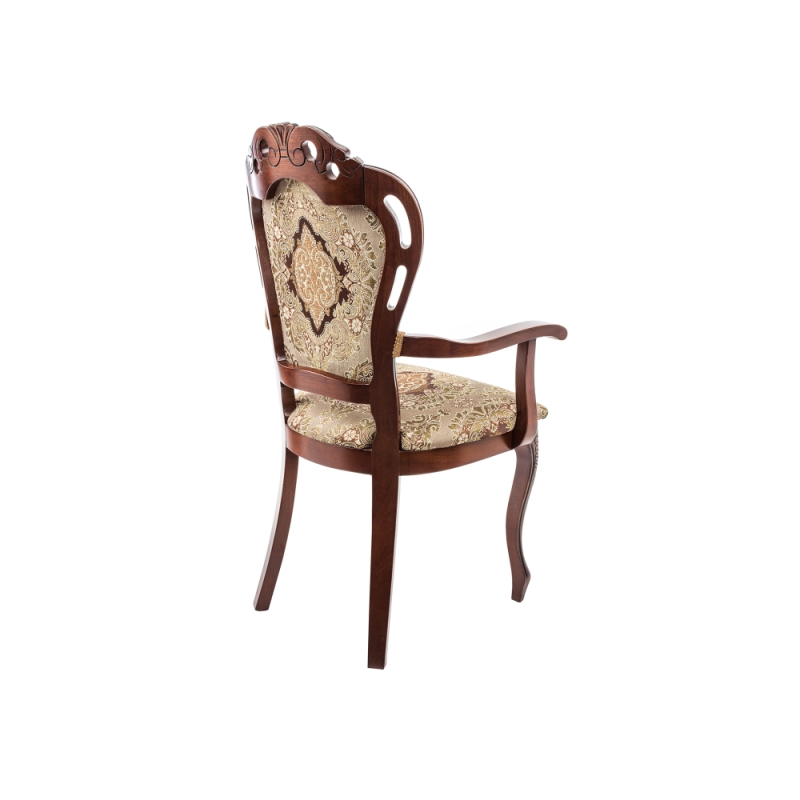 Кресло Bronte вишня / патина