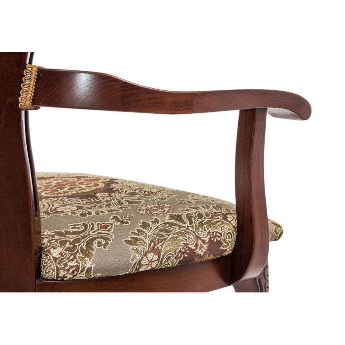 Кресло Bronte вишня / патина