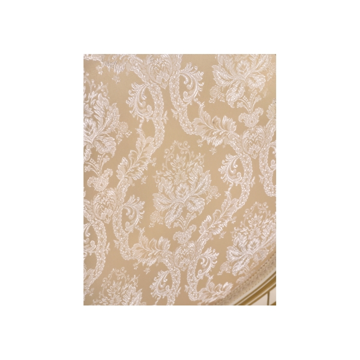 Кресло Данте молочный с золотой патиной